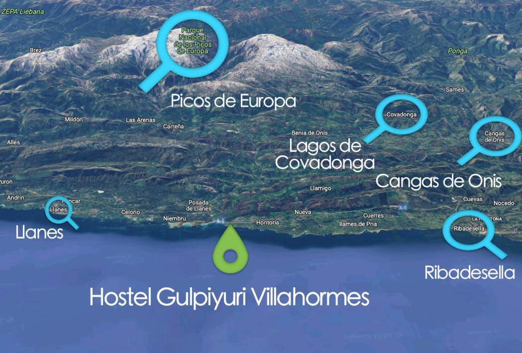Hostel Gulpiyuri Llanes Villahormes Екстер'єр фото